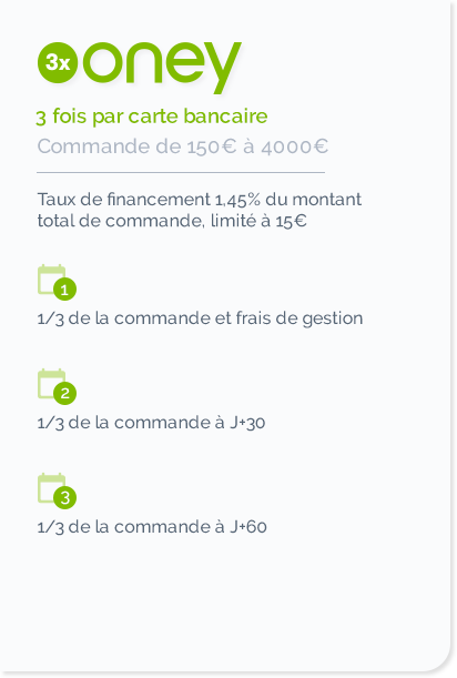 paiement en trois fois CB Onay