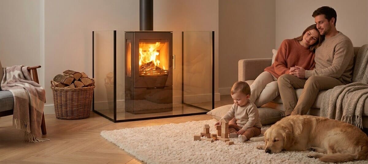 Pare-feu pour poêle à bois