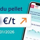 prix pellets 13 janvier 2026