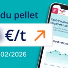 prix des pellets au 24 février