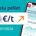 Prix des pellets au 27 janvier : légère hausse en cette fin janvier