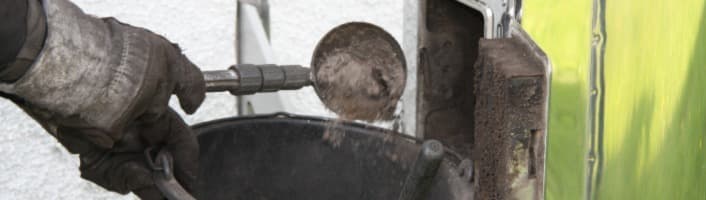 Nettoyage d'un poêle à granulés
