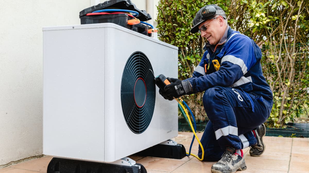 professionnel pompe à chaleur