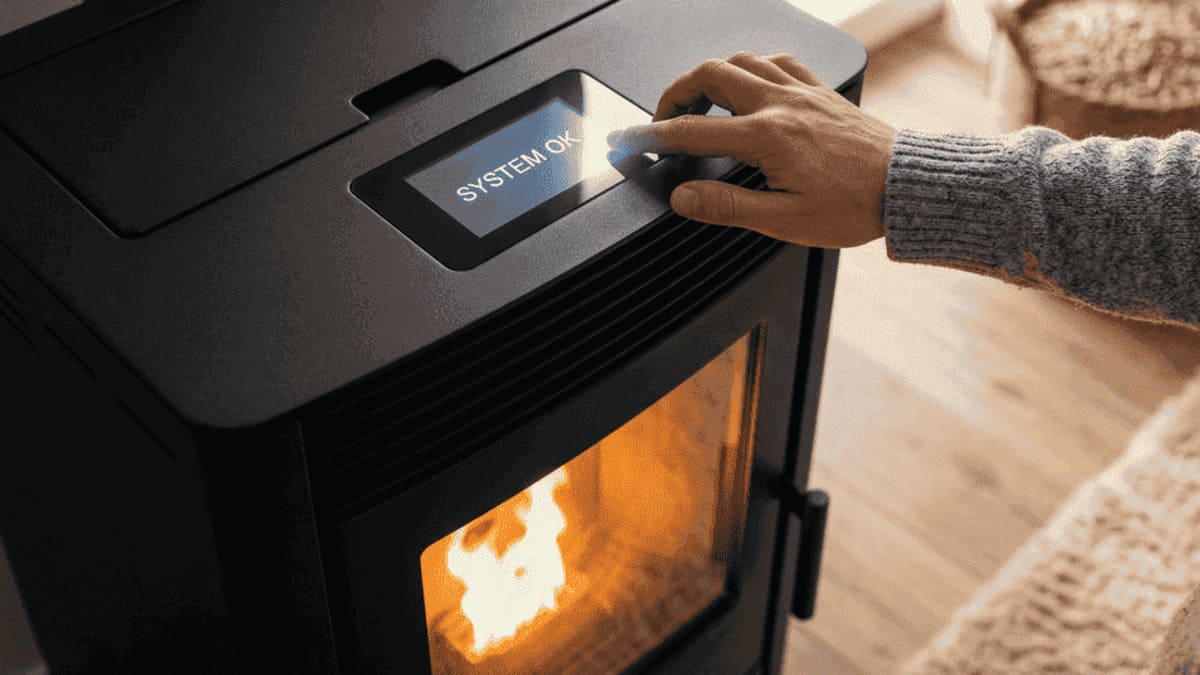 Dépannage d'un poêle à granulés