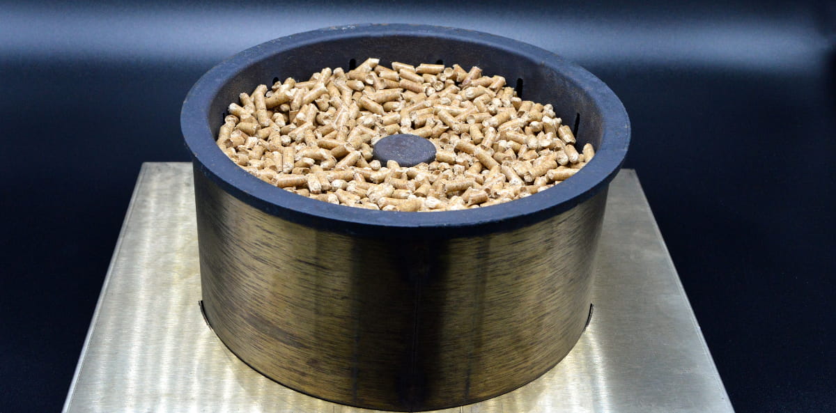 Panier a pellet pour insert