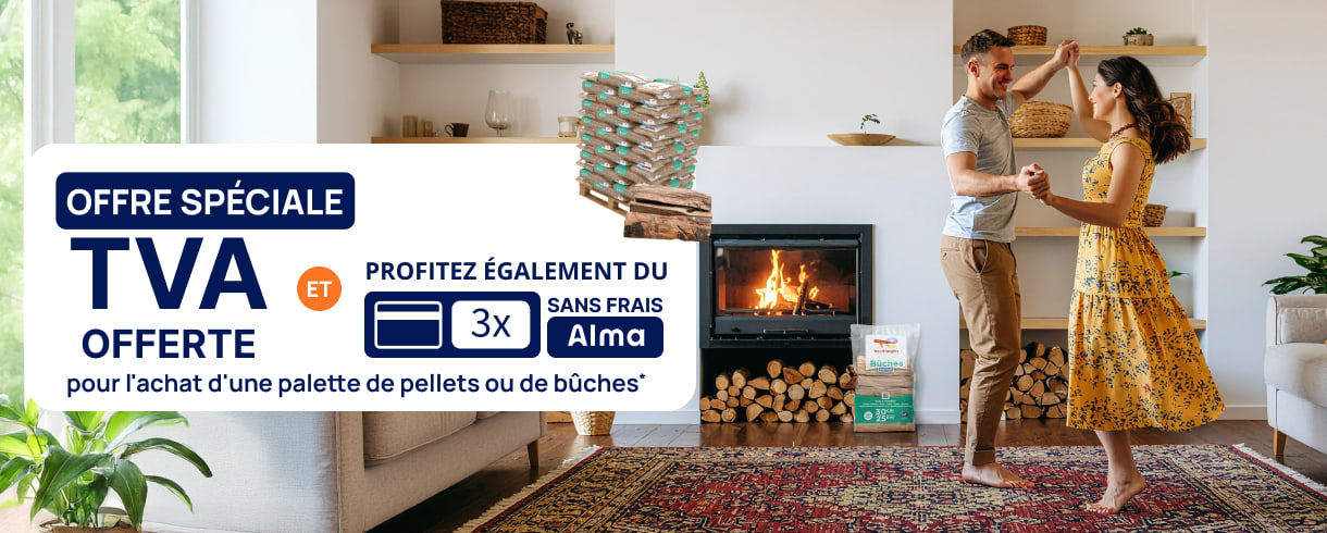 Profitez de la tva offerte et du 3x sans frais sur votre commande !