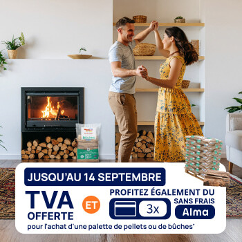 Profitez de la tva offerte et du 3x sans frais sur votre commande !