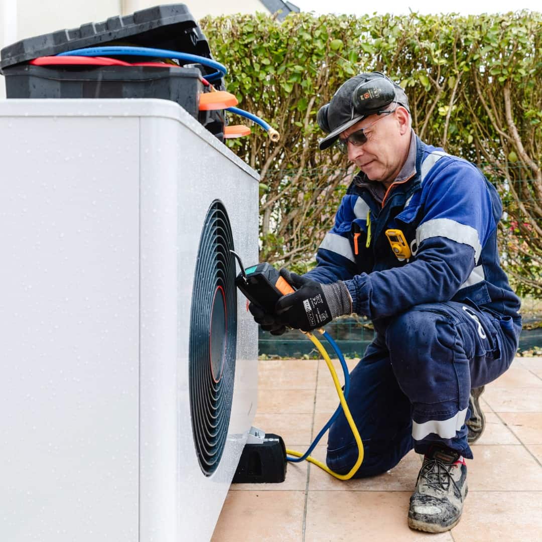 Entretien de pompe à chaleur