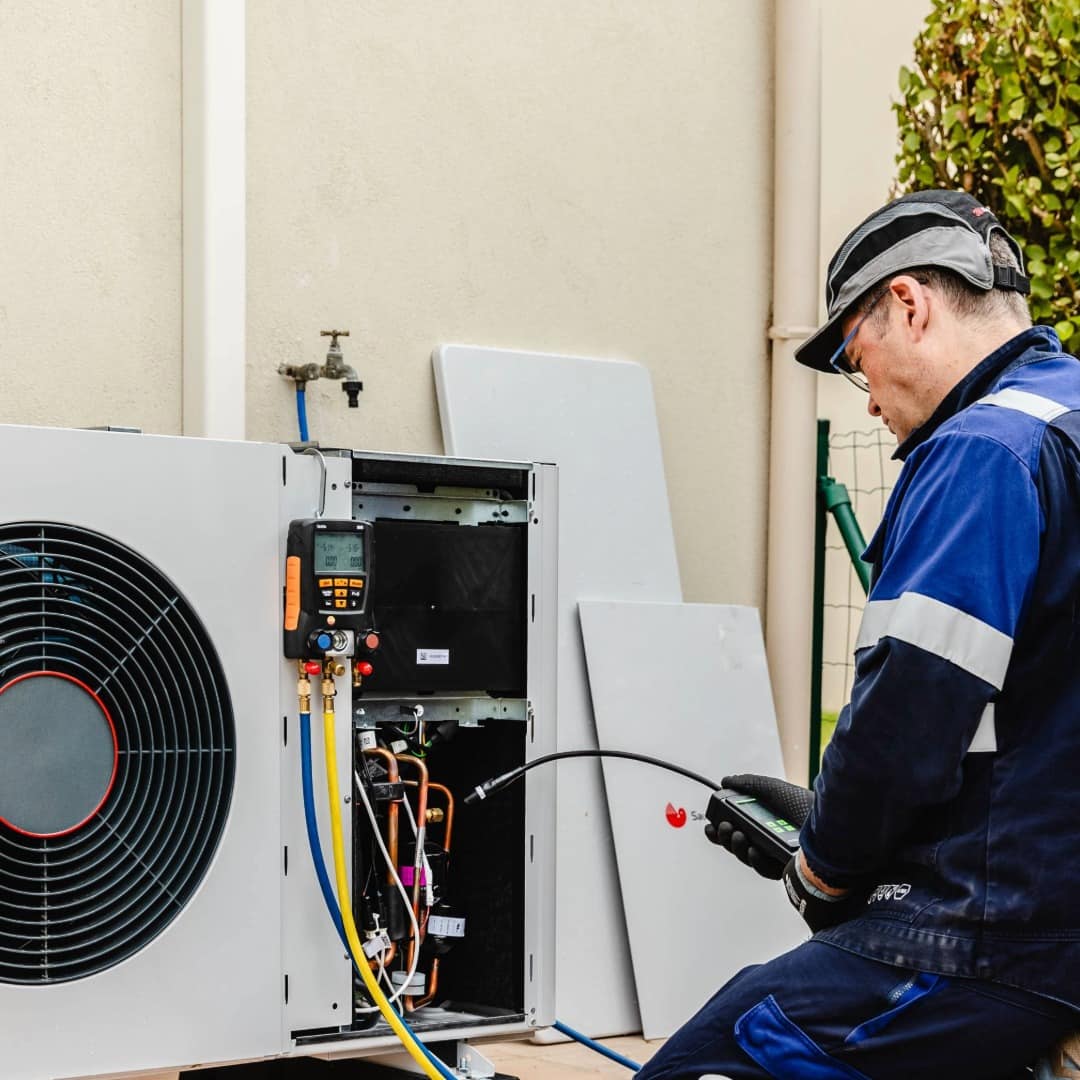 Installation de pompe à chaleur